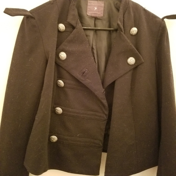 military style jacket - Picture 3 of 6